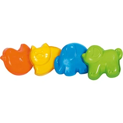 Imagen de Gowi 558 57 Anna Set de moldes plástico para arena (4 unidades) [importado Alemania] , color/modelo surtido