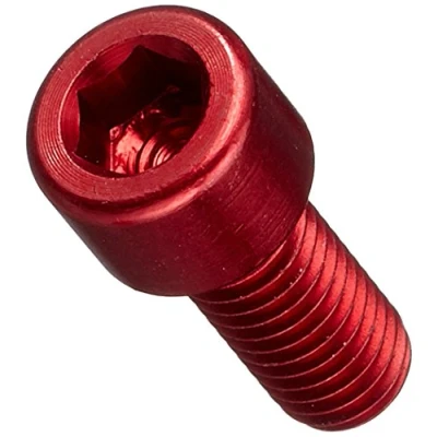 Imagen de XLC BC X02 2 TORNILL.HEXAG.P/BIDON ALU M5x17MM ROJ