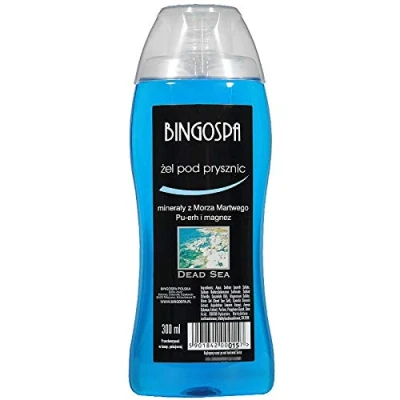 Imagen de BINGOSPA Dead Sea Gel de Ducha con Minerales del Mar Muerto, Pu Erh y Magnesio 300 ml