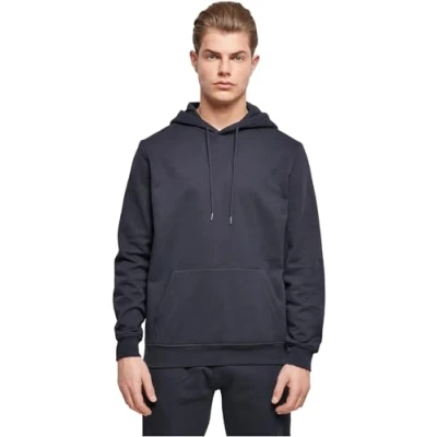 Imagen de Build Your Brand Bb001 basic Hoody Sudadera con Capucha, Azul Marino, L para Hombre