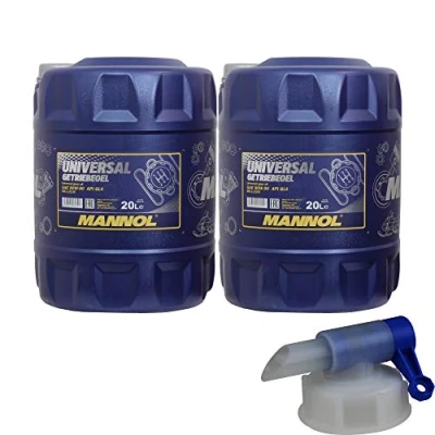 Imagen de 40L Mannol 80W 90 API GL 4 MN8107 20 Aceite de transmisión universal, incluye grifo