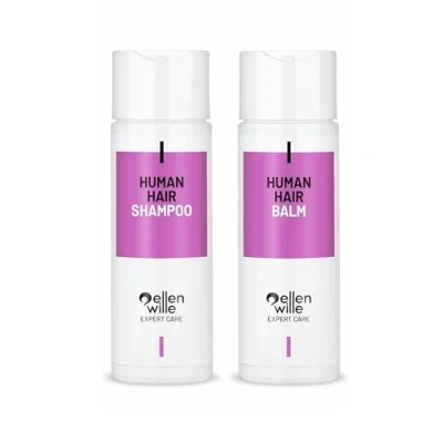 Imagen de Ellen Wille PurePower Juego de champú y bálsamo para pelucas pelo real