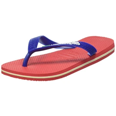 Imagen de Havaianas FLIP FLOP Brasil LOGO Chanclas de dedo, Talla: 35 36, Ruby red Zapatos