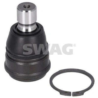 Imagen de SWAG 50 93 8543 Rótula de suspensión Eje delantero, izquierda, debajo, derecha con circlip 17,5 para brazo oscilante transversal