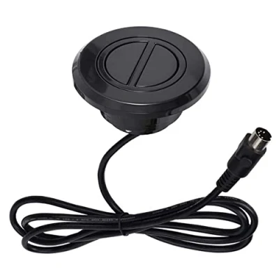 Imagen de Huachuang ‎ Control de Mano reclinable, Motor 2 Botones, 5 Pines, 1 Controlador Motor, Bricolaje para sillón o Elevador Okin LIMOSS、Material plástico