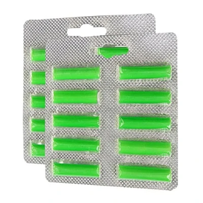 Imagen de 20 Piezas Ambientadores Perfumado para Aspiradora Color: Verde Fragancia Olor: Aroma DE Bosque Forestal