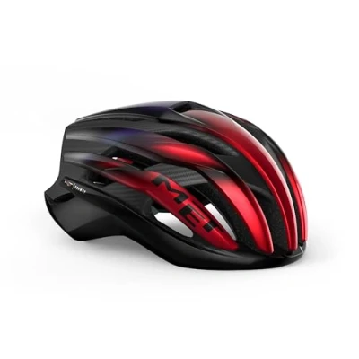Imagen de MET Trenta 3k Carbon MIPS Ciclismo Hel, Unisex, Rojo Brillante Iridiscente, M