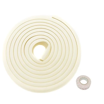 Imagen de HIMRY KX_TKD7000 Ivory Protección en los Bordes, Beige, 5m Kantenschutz L förmig