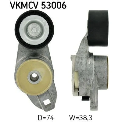 Imagen de SKF VKMCV 53006 Polea Tensora
