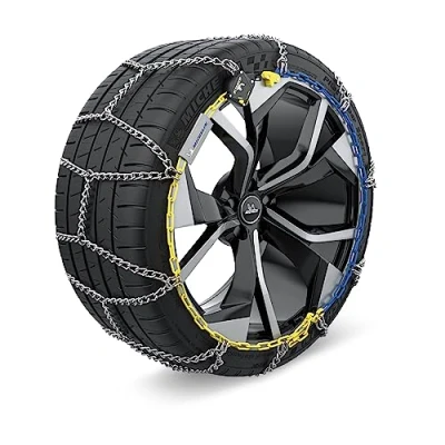 Imagen de Michelin Extreme Grip 008350 Cadenas para nieve con tensor de cadena instrucciones montaje, bolsa almacenamiento