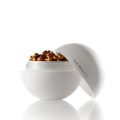 Imagen de COCUNAT The Real C 30 Días Sérum Vitamina 20% de Ácido Ascórbico Reduce Arrugas y Manchas Luminosidad Elasticidad Antiedad Tratamiento 1 mes Perlas
