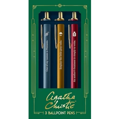 Imagen de Agatha Christie Pen Set: 3 Ballpoint Pens