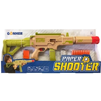 Imagen de Gonher 950/0 Paper Shooter, Color Verde/Marron (950/0)