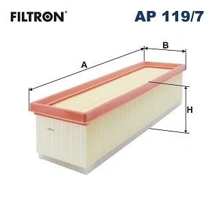 Imagen de FILTRON AP 119/7 Filtro de aire 81 93 350 Cartucho filtrante MERCEDES BENZ: Clase C Berlina, T modell