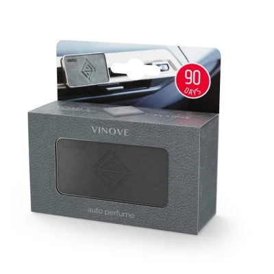 Imagen de VINOVE CLASSIC LEATHER LINE SILVERSTONE V16 01 Ambientador Embalaje Blister
