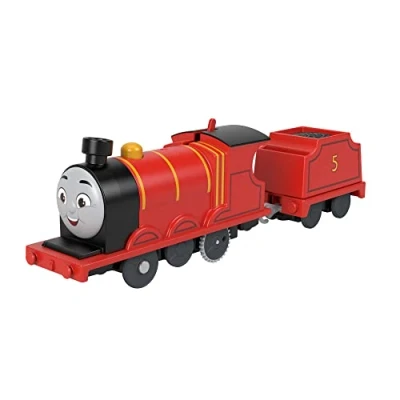 Imagen de Thomas &amp; Friends Fisher Price James Motor de Tren Juguete motorizado para niños preescolares a Partir 3 años, HDY70