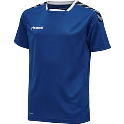 Imagen de hummel hmlAUTHENTIC Kids Poly Jersey S/S Color: True Blue_Talla: 128