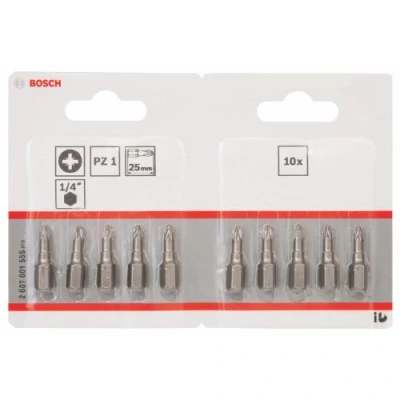 Imagen de Bosch 2 607 001 555 Punta de atornillar extra dura PZ 1, 25 mm (pack 10)