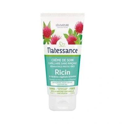 Imagen de Natessance Crema reparadora para el cabello sin enjuague 100ml
