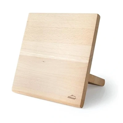 Imagen de Lacor 39039 Soporte Cuchillos Cocina Magnet, Bloque Magnético para Cuchillos, Hasta 5 Madera de Haya Natural, Diseño 100% Estable, 21x22.5cm