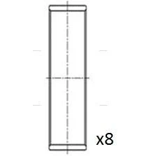 Imagen de FAI AutoParts BB2021 STD Casquillos de Biela MINI: Hatchback, Cabrio, Clubman, CITROËN: C4 I Grand Picasso, Coupé, Hatchback