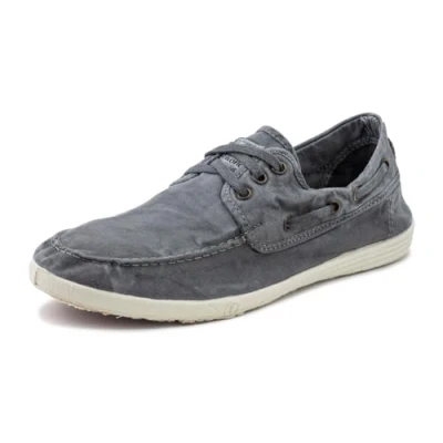 Imagen de Natural World Eco Náuticos Hombre 303E Zapatos Verano Calzado Sostenible y Casual (Gris, 40)