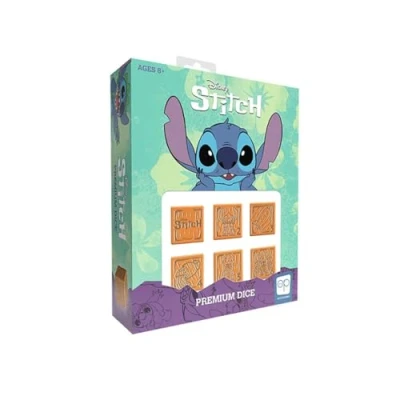 Imagen de Disney Stitch Premium Dice Set Officially Licensed 6 Sided Multicolor
