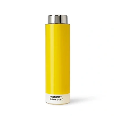 Imagen de Copenhagen design Pantone Drinking, Tritan (Plastic) Water Bottle, 500 ml, Yellow 012 C, Acero Inoxidable, One Size