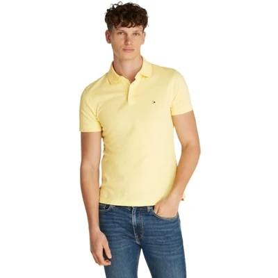 Imagen de Tommy Hilfiger 1985 Slim Polo Mw0mw17771 Polo, Yellow (Citronella), M para Hombre