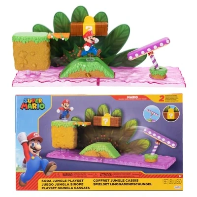 Imagen de Nintendo 2.5&quot; Soda Jungle Playset (EN/FR/DE/SP+11L Legal)