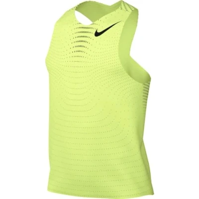 Imagen de Nike Performance Singlet Top, Hombre, Talla: XXL, Light lemon/twist black