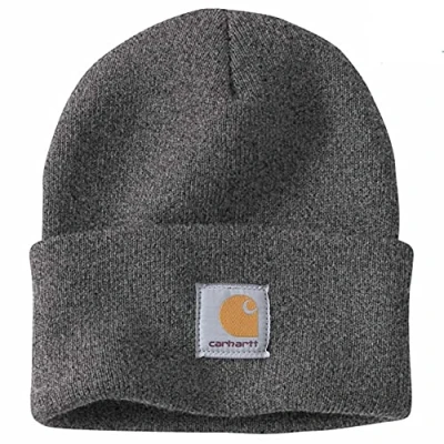 Imagen de Carhartt A18 Gorro de invierno, color gris Foncé