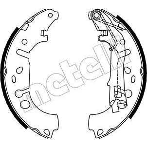 Imagen de Kit de zapatas METELLI 53 0093