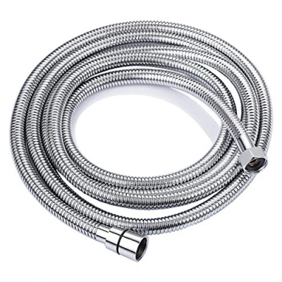 Imagen de ONECE Manguera de Ducha 3m Acero Inoxidable Anti Torsión, Estándar G 1/2 Conexión Universal, Accesorios Baño Adaptables a Todas las Duchas