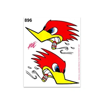 Imagen de 4R Quattroerre.it 896 Adhesivos Pájaro Carpintero 14 x 16 cm