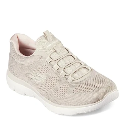 Imagen de Skechers Sport Summits Mocasines Taupe/light pink, Mujer, Talla: 38.5, pink Zapatos