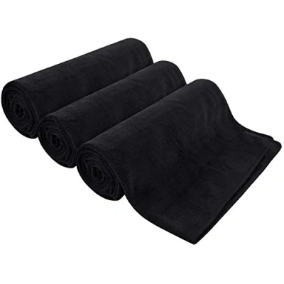 Imagen de HIDMD Toallas de Microfibra para Gimnasio, Deportes, Fitness, Entrenamiento, Sudor, superabsorbentes, 3 Unidades, 40x 80 cm