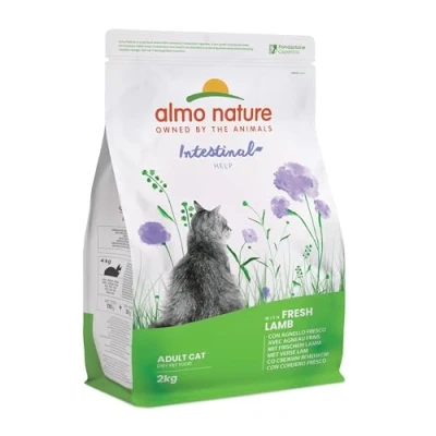 Imagen de almo nature Cat Dry Holistic Intestinal Cordero 2Kg 2000 g Pack de 3