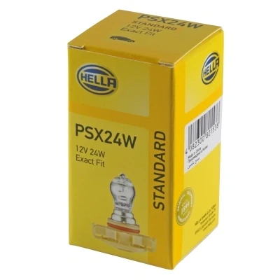 Imagen de HELLA 8GA 223 569 001 Lámpara 12 24 PSX24W Halógena PEUGEOT: 208 I Hatchback, Partner II Tepee, 207 CC, CITROËN: C3 III, Berlingo / First