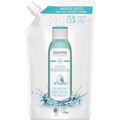 Imagen de Recarga gel ducha &amp; champú 2 en 1 basis sensitiv 500 ml