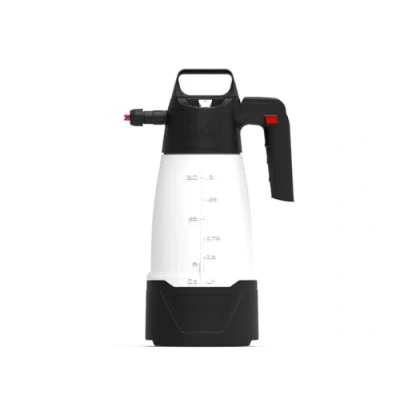Imagen de IK Pulverizador Eléctrico 1.5L Generación de Espuma Seca 2 Modos Uso (Batería/Manual) 3 Mezcladores Indicador Nivel Carga LED Presión Bar Depósito Translúcido