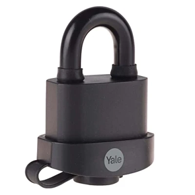 Imagen de Yale Y220B/51/118/1 Candado de Alta Seguridad Resistente A la Intemperie Negro 51 mm (1 unidad) Y220B