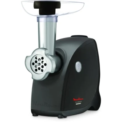 Imagen de Moulinex HV4 Successor Picadora de carne, 2000 W, Picado perfecto hasta 2,3 kg/min, Versatilidad, Corte verduras, salchichas y kebbés, Mango, Rendimiento duradero, fabricado en Francia ME472832
