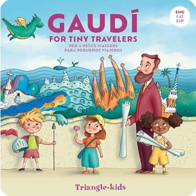 Imagen de Gaudí For Tiny Travelers (ed. Català espanyol anglès)