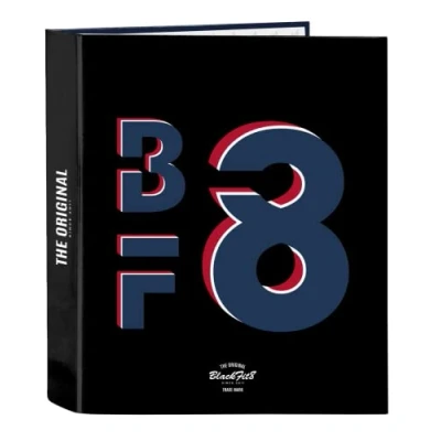 Imagen de Carpeta de Folio 4 Anillas Blackfit8 Urban, 270x60x330 mm