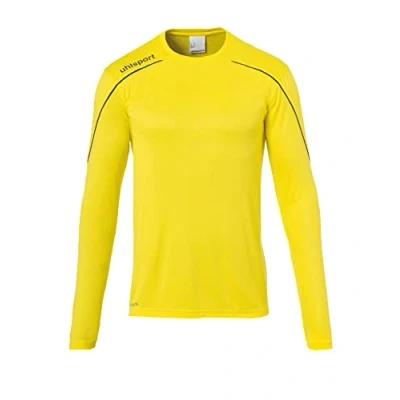Imagen de uhlsport Stream 22 Trikot Langarm Sudadera De Entrenamiento, Hombre, Lima Amarillo/Negro, 140