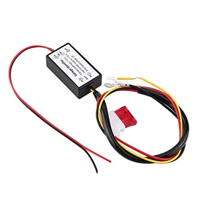 Imagen de Módulo de controlador DRL, Qiilu LED automático Luces circulación diurna Regulador encendido/apagado