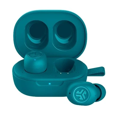 Imagen de JLab JBuds Mini Auriculares Inalambricos Bluetooth, True Wireless Earbuds 20+ Horas Rendimiento con Caja de Carga Audifonos Bluetooth Inalambricos, 3 Niveles EQ Personalizado, Verde Azulado