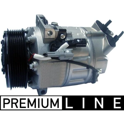 Imagen de MAHLE ORIGINAL ACP 1295 000P Compresor de Aire Acondicionado DCS17 12 PAG 46 R 134 a RENAULT: Laguna 3 Grandtour, 3, III Coupé