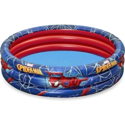 Imagen de Bestway Spider Man Piscina de 3 Anillos (12 x 1,22 30 cm)